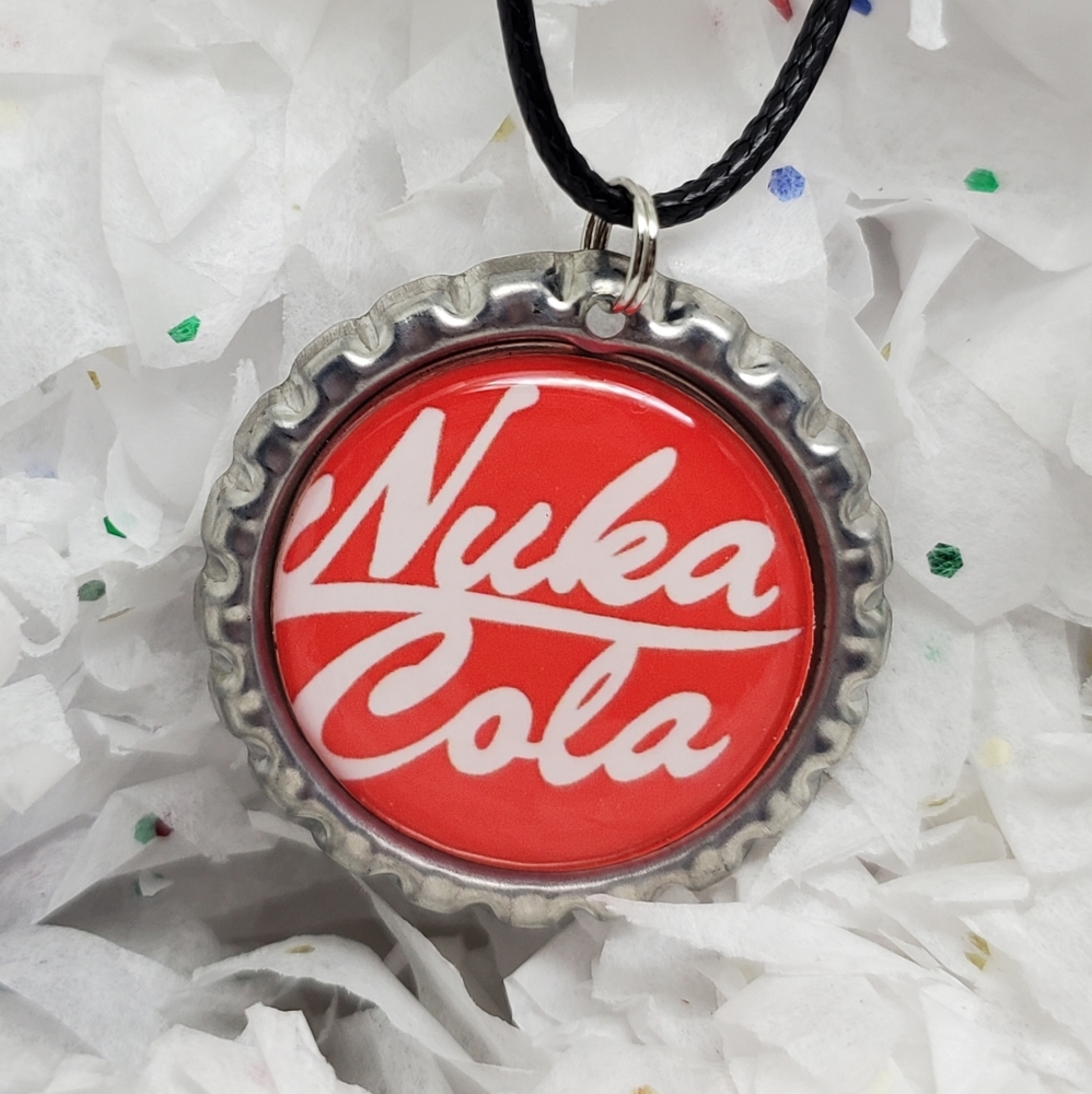 Nuka cola bottlecap necklace